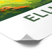 Poster Ellmauer Autriche Imprimer (Coin)