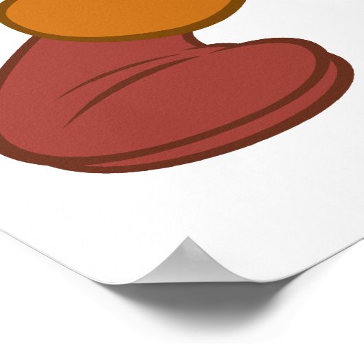 Poster ELMER FUDD™ et BUGS BUNNY™ (Coin)