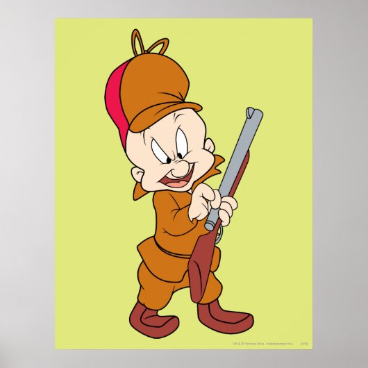 Poster ELMER FUDD™ Prêt à la chasse (Devant)