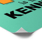 Poster Elmo Alphabet | K Orange (Coin)