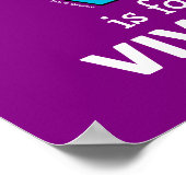 Poster Elmo Alphabet | V Blue (Coin)