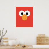 Poster Elmo Big Face (Cuisine)