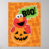 Poster Elmo - Boo (Devant)