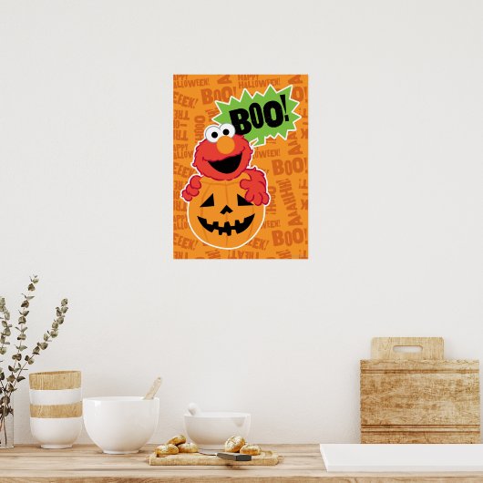 Poster Elmo - Boo (Cuisine)