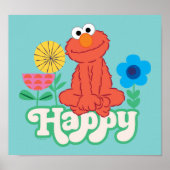 Poster Elmo Happy ! (Devant)