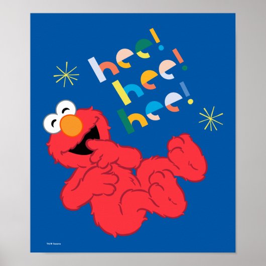 Poster Elmo Hé! Hé! Hé! (Devant)