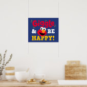Poster Elmo Rire et être Heureux (Cuisine)