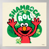 Poster Elmo | Rouleau "N" shamrock (Devant)