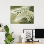 Poster Éloigner (Bureau à domicile)