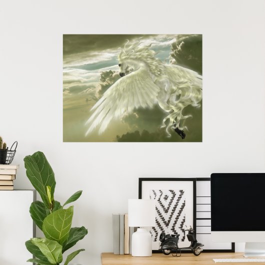 Poster Éloigner (Bureau à domicile)