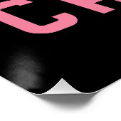 Poster Éloigner le cancer du sein (Coin)