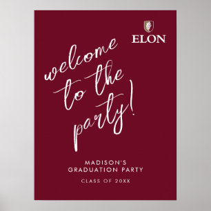 Poster Elon Diplômé 20XX