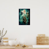 Poster ELROND™, Azog, Galadriel & Gandalf Graphic (Cuisine)