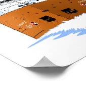 Poster Elton Hoyt 2e pont droit du pont-pont du lac (Coin)