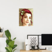 Poster Elven Princess Imaginaire Art (Bureau à domicile)