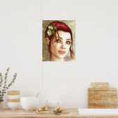 Poster Elven Princess Imaginaire Art (Cuisine)