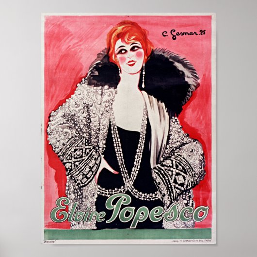 Poster Elvire Popescu (Devant)