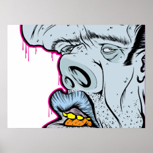 Poster Elvis A Quitté Le Bâtiment