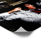 Poster Elvis Presley En Tour L'Exposition Londres (Coin)
