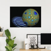 Poster Emballage de sphère apollonienne (Bureau à domicile)