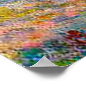 Poster Emballages à la fin de l'été, effet du soir (Coin)