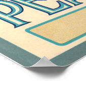 Poster Embarcadero Pears Crate Étiquette (Coin)