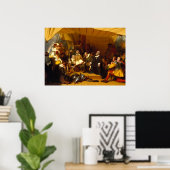 Poster Embarquement des pèlerins par Robert Walter Weir (Bureau à domicile)