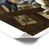 Poster Embarquement et prise du navire américain "Chesape (Coin)