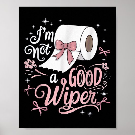 Poster Embarrasser La Chemise Drôle Je Ne Suis Pas Un Bon (Devant)