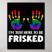 Poster Embarring Airrt Gag Tees Exchange I'm Just Here To (Devant)