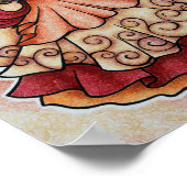 Poster Ember belly dance art (Coin)