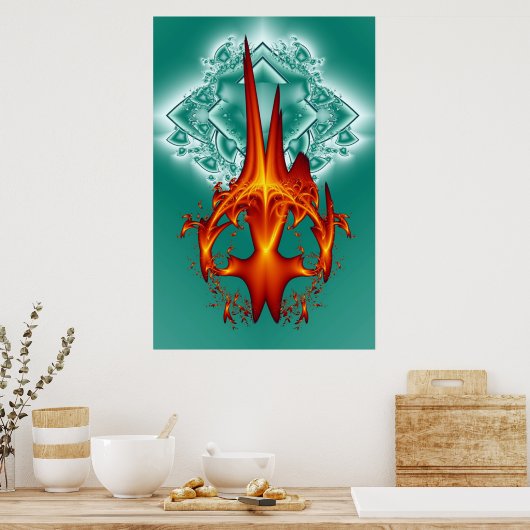 Poster Emblème. (Cuisine)