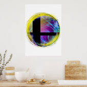 Poster Emblème De Balle Smash De Super Smash Bros (Cuisine)