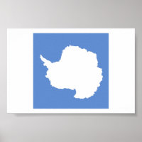 Emblème du drapeau de l'Antarctique