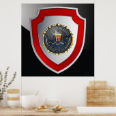 Poster Emblème du FBI (Cuisine)