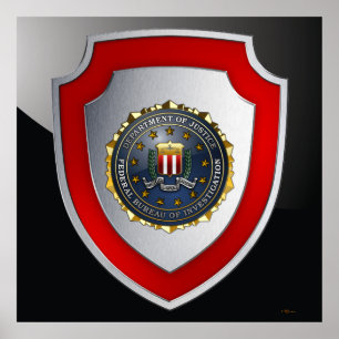 Poster Emblème du FBI