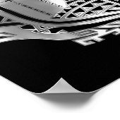 Poster Emblème MHW Metal (Coin)