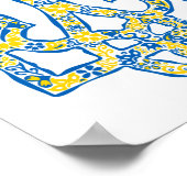 Poster Emblème national de l'Ukraine (Coin)