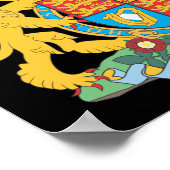 Poster emblème national du Royaume-Uni (Coin)