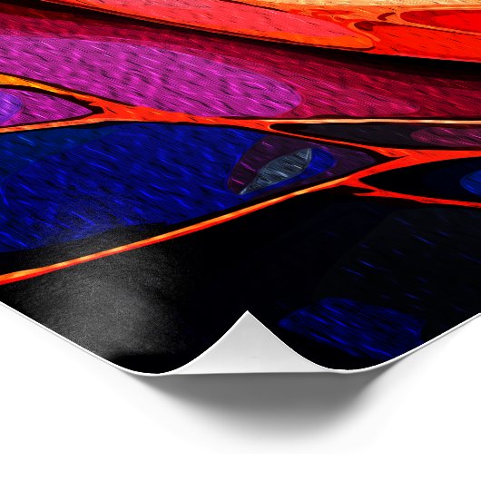 Poster Embrace Ethereal Guardian - Imaginaire en verre (Coin)