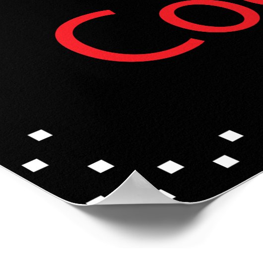 Poster Embrasse Le Cuisinier (Coin)