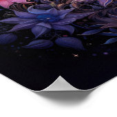Poster Embrasse Lunaire Florale (Coin)