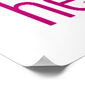 Poster embrasse-moi, c'est bon pour ta santé. (Coin)