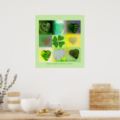 Poster Embrasse-moi Je suis irlandais (Cuisine)