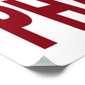 Poster Embrasse-moi Je suis un pharmacien (Coin)