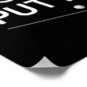 Poster Embrasse mon putt (Coin)
