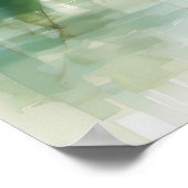 Poster Embrasser la mangrove : aquarelle dynamique Imprim (Coin)