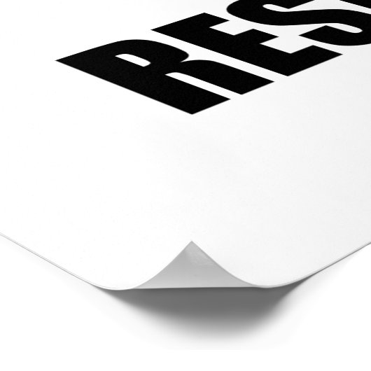 Poster Embrasser la science résiste à l'ignorance (Coin)