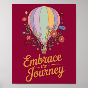 Poster Embrasser le voyage