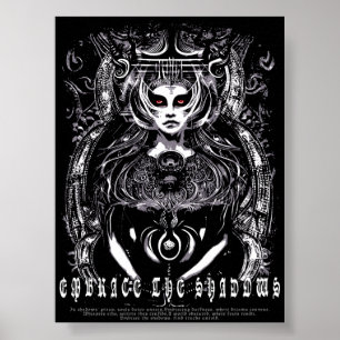 Poster Embrasser les ombres
